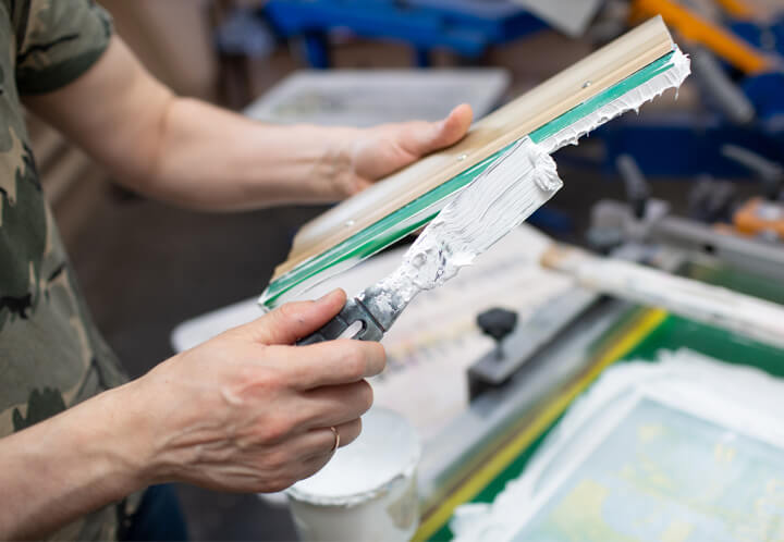 Druckverfahren Siebdruck Druckverfahren Siebdruck