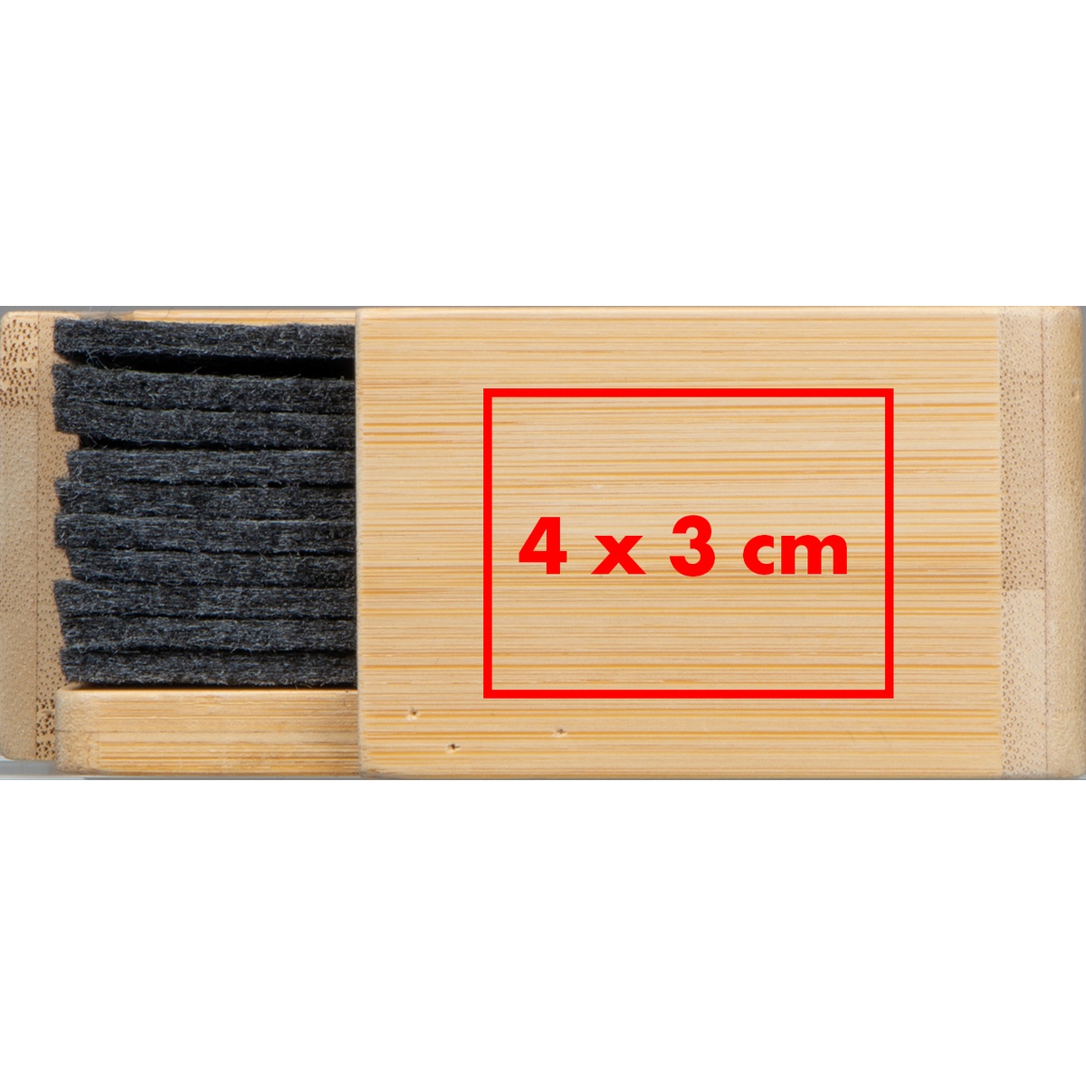 Auf der Bambusfläche (4 x 3 cm)