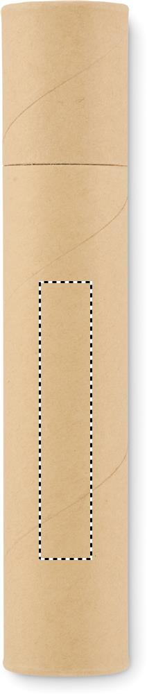 Rückseite unten (8 x 1,5 cm)