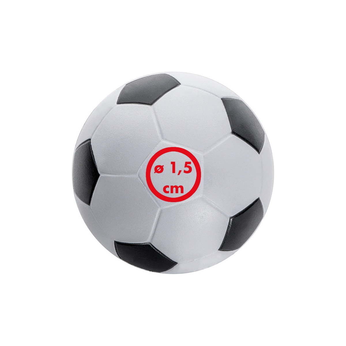 Auf dem Ball (ø 1,5 cm)