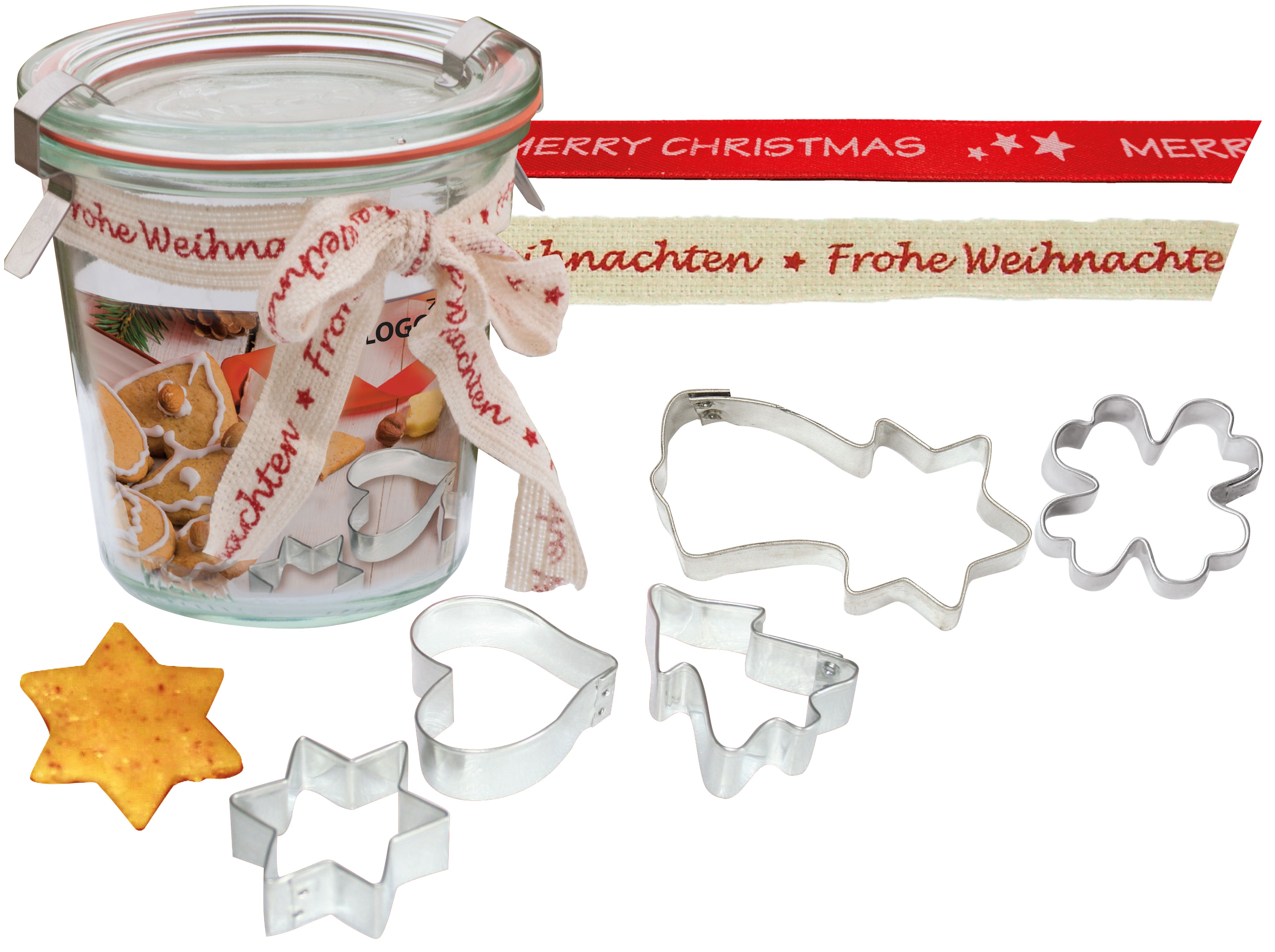 auf den Einleger (21,0 x 5,35 cm)