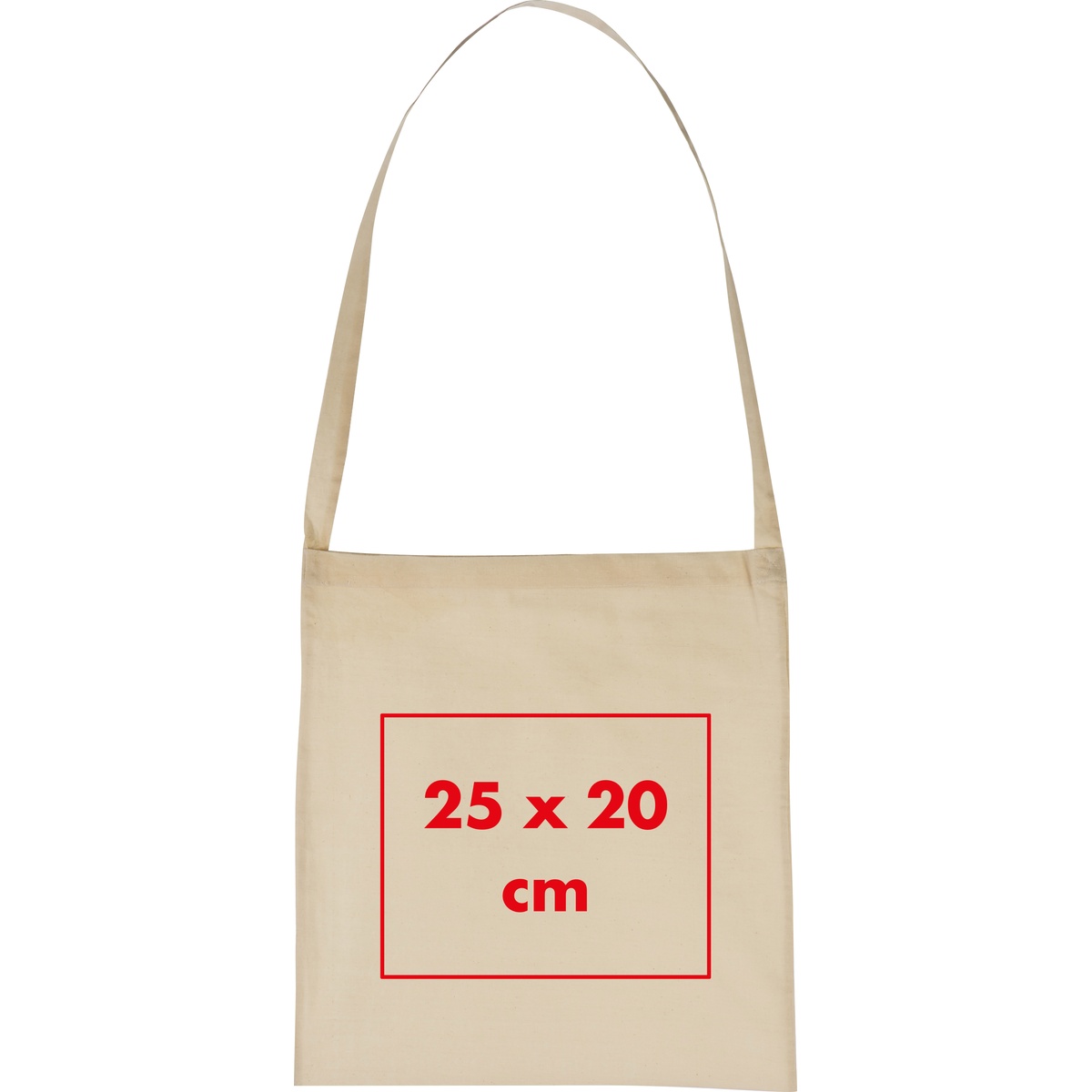 Auf die Tasche/Beutel (25 x 20 cm)