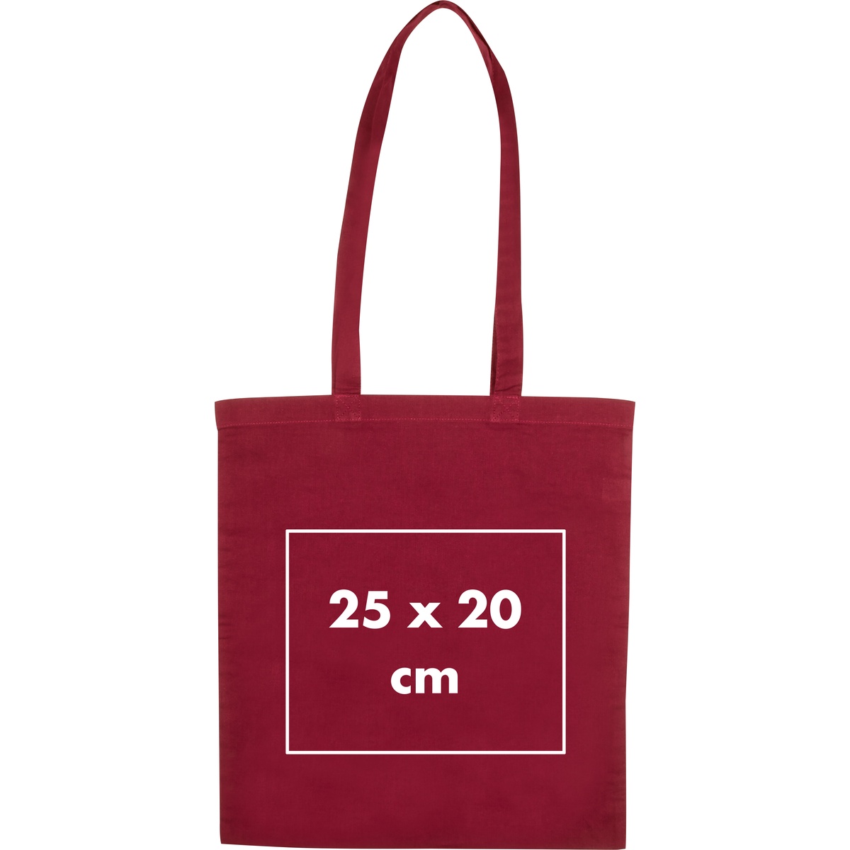 Auf die Tasche/Beutel (25 x 20 cm)