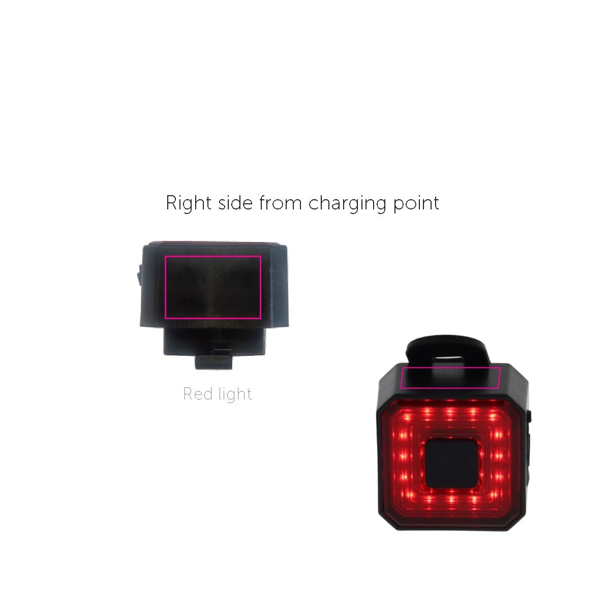 Rotes licht rechts (13 x 20 mm)