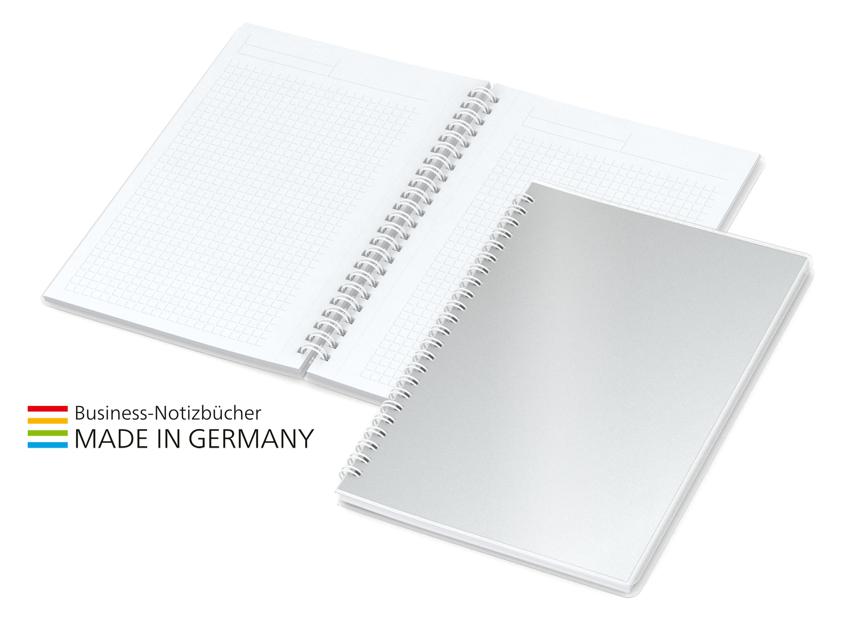 Werbeseite vor dem Inhalt (15,4 x 21,6 cm)