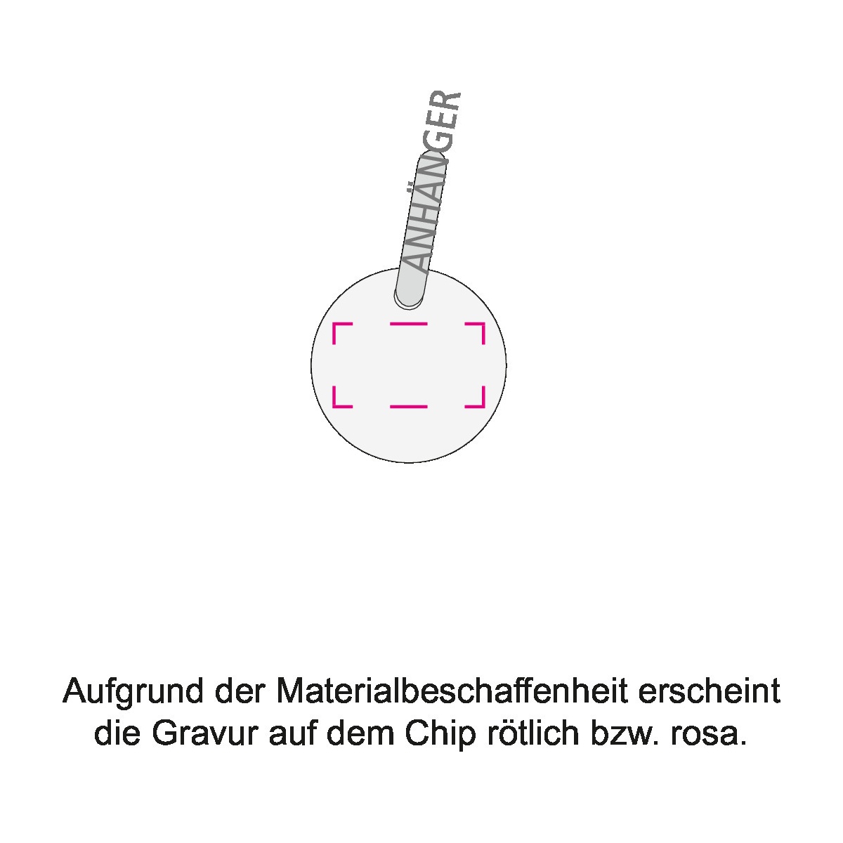 mittig (10 x 18 mm)