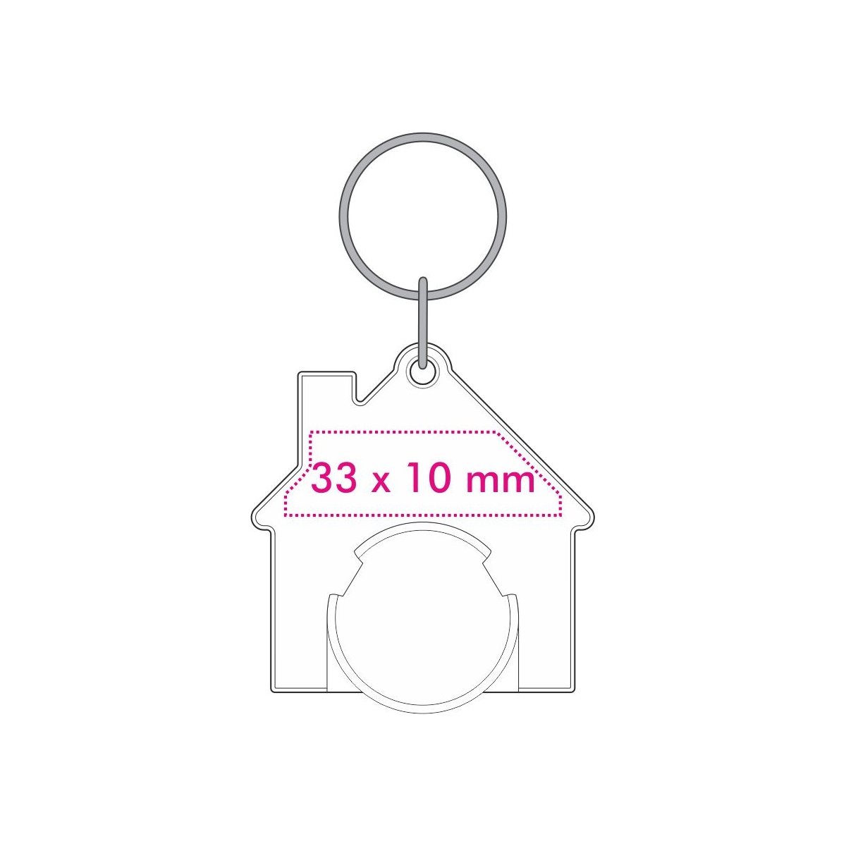 Chip Vorderseite (ø 2,3 cm)