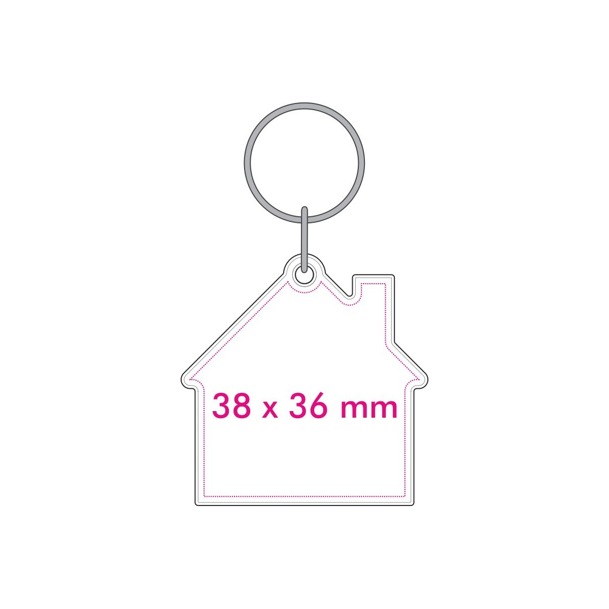 Halter Vorderseite (3,3 x 3 cm)
