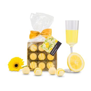 Geschenkset / Präsenteset: Limoncello Pralinen