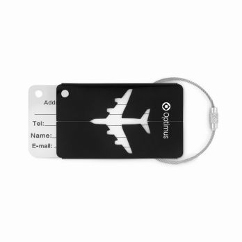 FLY TAG Kofferanhänger aus Aluminium