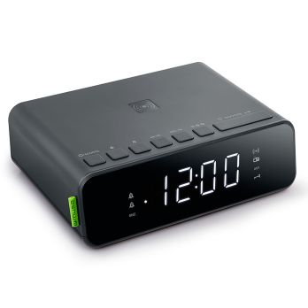 M-175, Muse FM Dual-Wecker Radio kabelloses Aufladen des Telefons 5W