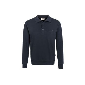 Pocket-Polo-Sweatshirt "Premium" 457