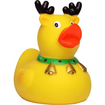 Quietsche-Ente Weihnachts-Elch