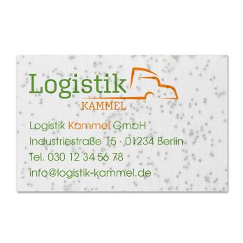 Samenpapier Visitenkarte