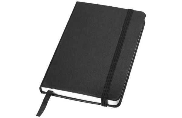Classic A6 Hard Cover Notizbuch - schwarz 