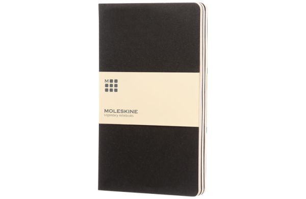 Moleskine Cahier Journal L – liniert - schwarz 