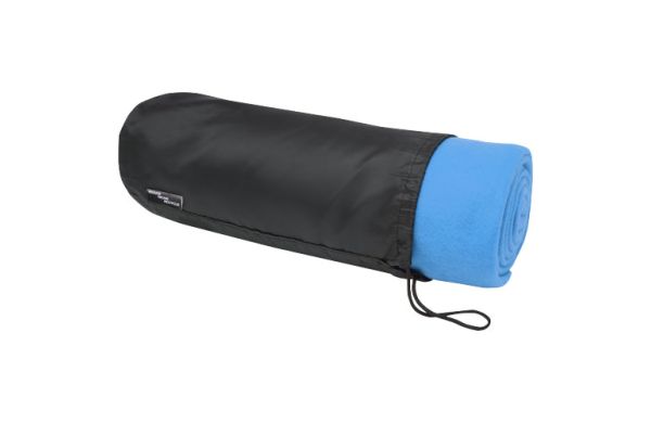 Willow GRS RPET Decke aus Polar Fleece - processblau 
