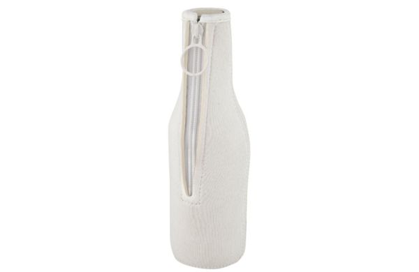 Fris Flaschenmanschette aus recyceltem Neopren - weiss 