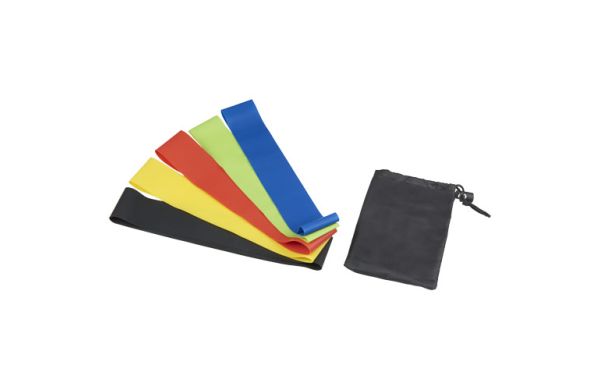 Crane widerstandsfähige elastische Fitnessbänder - schwarz 