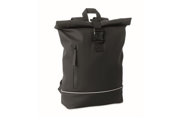 LAPTOSA 15" Rolltop-Laptop-Rucksack, schwarz
