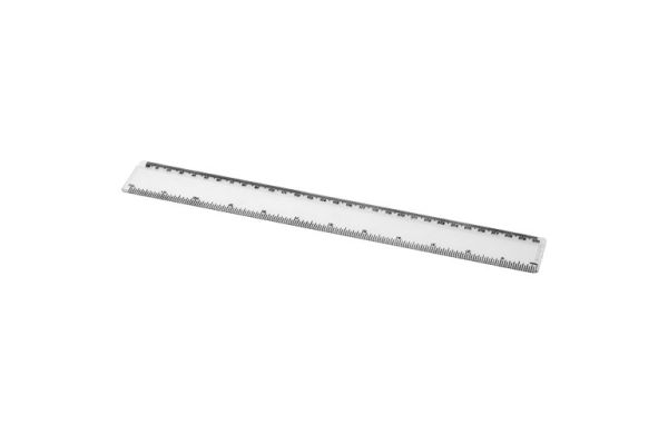 Renzo 30 cm Kunststofflineal - transparent klar 