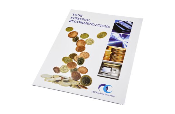 Guild A4 Dokumentenmappe aus Pappe - weiss 