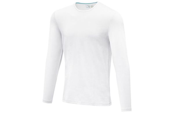 Ponoka Langarmshirt für Herren - weiss XS