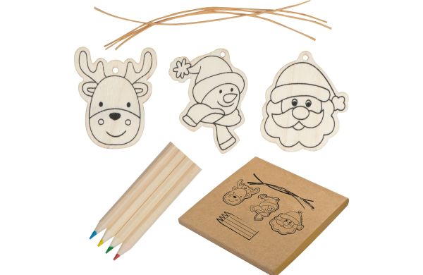 Christbaumanhänger zur Selbstgestaltung