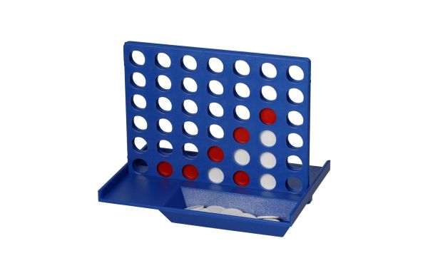 Denkspiel "Gewinn mit 4", blau