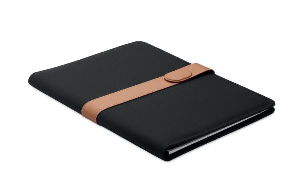 DIN A4 Konferenzmappe RPET - schwarz