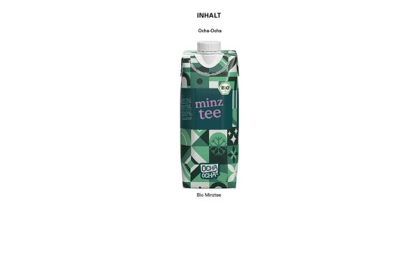 Drink Pack mit Ocha-Ocha® BIO Minztee
