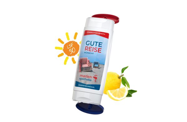 DuoPack Sonnenmilch LSF 50 (sens.) + Handreinigungsgel (2 x 50 ml), BL