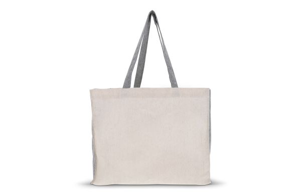 Einkaufstasche Recycelte Baumwolle OEKO-TEX® 140g/m² 38x14x32cm