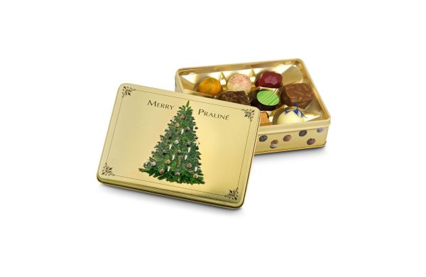 Geschenkartikel: Merry Praliné - Pralinendose mit 125 g 