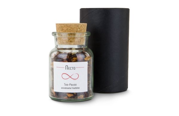 Geschenkset: Früchtetee Necto im Glas