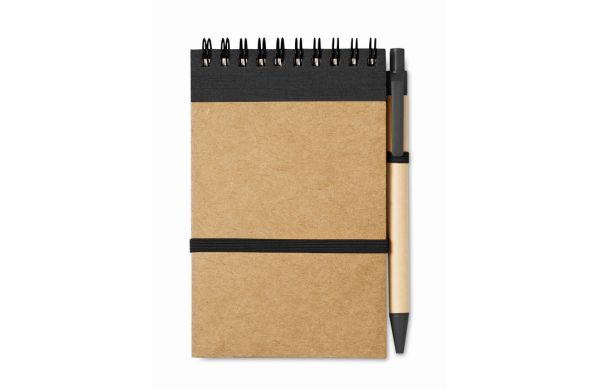 SONORA DIN A6 Notizbuch - schwarz