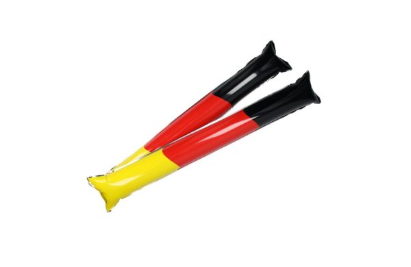 Klopfschlauch-Sticks, selbstaufblasend "Deutschland", mehrfarbig