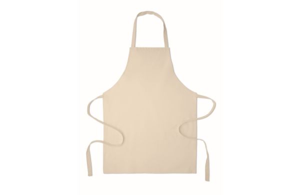 SOUS Küchenschürze recy. Baumwolle, beige