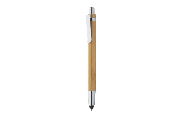 Kugelschreiber mit Touchpen Tashania Black, weiss