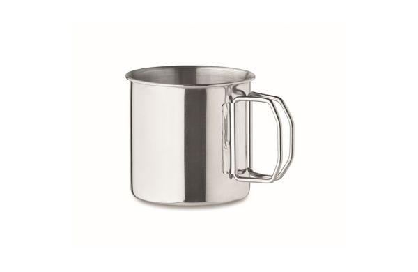 NUNAVUT Trinkbecher Edelstahl 330 ml - silber