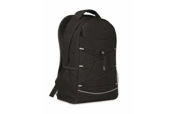 MONTE LOMO Rucksack 600D RPET - schwarz