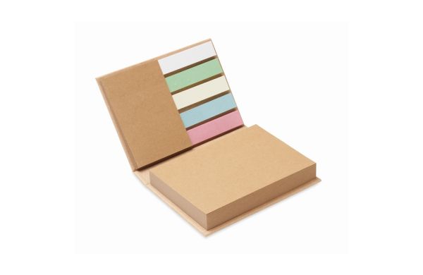 MEUI Recyceltes Notizzettel-Set - beige