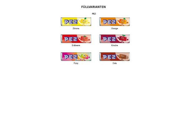 PEZ Bonbonriegel