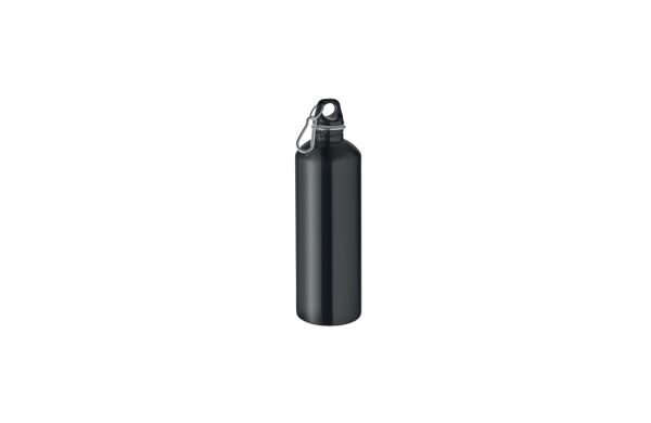 RE-ONE MOSS Einwandige Trinkflasche 1000ml, schwarz