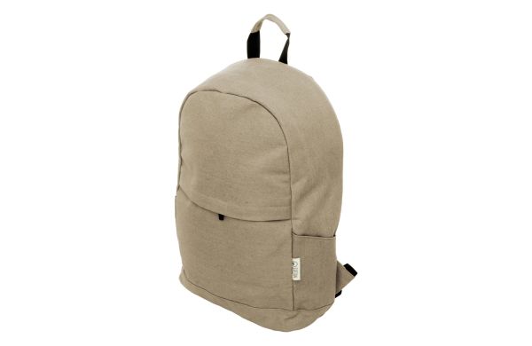 Recycelten Canvas Rucksack Rebyss Back, beige