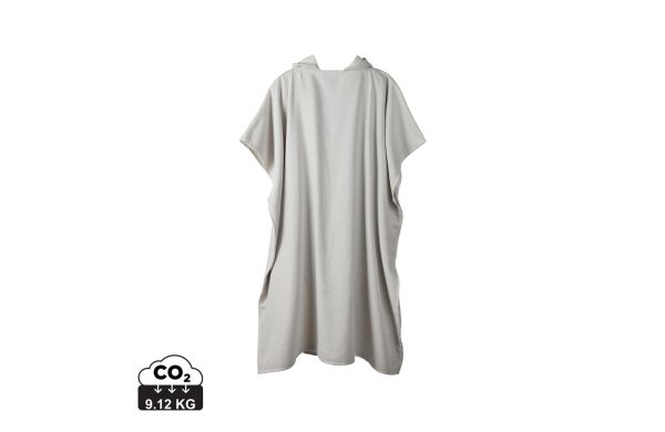 VINGA Tolo Hamam Frottee Strandponcho, grau