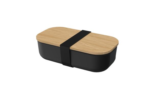 Vorratsdose "Beech", schwarz/beige