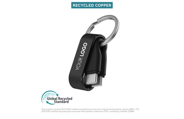 Zweins® C - Das USB-C Backup-Kabel - Schwarz