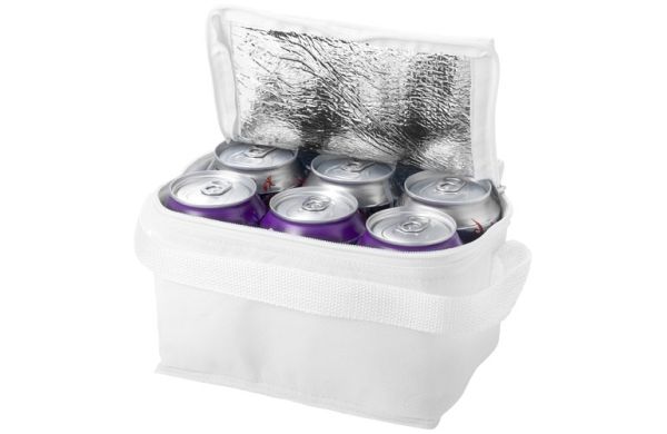 Spectrum Kühltasche für 6 Dosen 4L - weiss 
