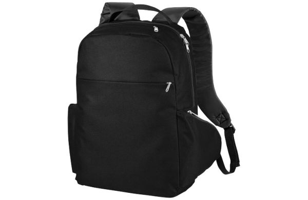 Slim 15" Laptop-Rucksack 15L - schwarz 